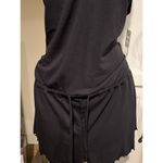 California Waves Junior's Cover Up Romper Swimsuit Black Size Large Photo 8