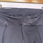 Lululemon Fresh Mesh Run Crop Leggings Black Spider Mesh Panel Size 4 Photo 8