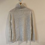 Athleta Transit Merino Wool Blend Cream Long Sleeve Turtleneck Sweater XS Photo 1