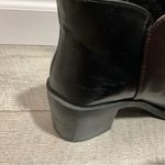 ZARA Trafaluc Black Brown Zippered Ankle Boots Size 40 Photo 4