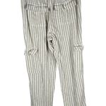Sanctuary X Anthropologie Striped Linen Cropped Pants Size XS Photo 2