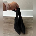 All Saints Orlana Suede Boots Black Ankle Boots leather size 39 Photo 1