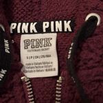 PINK - Victoria's Secret PINK Victoria’s Secret Women’s S 1/2 Zip Deep Pile Hoodie Pullover Sweat… Photo 2