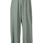 Studio Nicholson Tapered Gia Drawstring Trousers Green Size 4 Photo 0