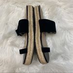 H by Halston  Savannah Suede Buckle Espadrille Slide Sandals size 8 Photo 1