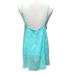 Victoria's Secret Victoria Secret Vintage Lingerie Babydoll Blue Flyaway Lace‎ Trim Chemise Size L Photo 2