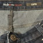 Style & Co denim Capri size 14 Photo 4