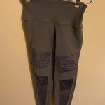 Alo Yoga  High-Rise Moto Leggings in Glossy Gravel Photo 0