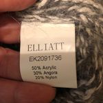 Elliatt  Gray and White Open Cardigan Photo 4