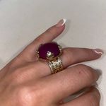 Kendra Scott Good and Pink Stone Ring Photo 1