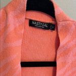 Nasty Gal Pink Knit Cardigan Sweater Open Front Photo 1