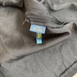 Ralph Lauren Polo  Knit Black Mini Skirt Flare Mini Skirt Ruffle Hem Size 14 Photo 2