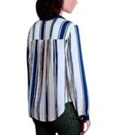 Anthropologie Maeve Brush Strokes Button Down Blouse size 2 Photo 2