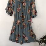 Xhilaration  Xhileration Floral Off-Shoulder Romper Photo 2