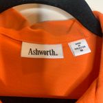 Ashworth  Sleeveless Golf Polo Shirt Orange White Trim Sz Medium Photo 6