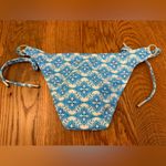 Melissa Odabash Tortola Diamond Bikini Bottoms size 6 NWT Blue Photo 5