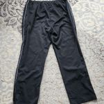 Oleg Cassini Underline Black White Stripe Sport Jogger Pants Large Photo 7