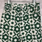 PacSun Green Print High Rise Straight Jeans Photo 2