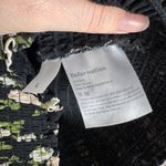 Reformation  Russet Top in Elizabeth Women's Large Black Floral‎ Smocked Dainty Photo 6