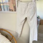 Mother Denim The Looker Glass Slipper White Jeans in Size 28 Photo 11
