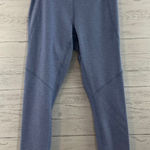 Outdoor Voices  Light Blue Striped Athletic Leggings Size Small Photo 0