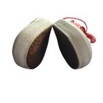 Superga  Anthropologie Canvas Sneaker Lace Up Shoes Light Pink Red Women's 9.5 Photo 4