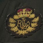 Ralph Lauren Lauren  Vintage Women’s Size 8 P Black Noir Wool RLL Crest Blazer Photo 7