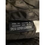 Wilson Brown Leather Jacket Heavy Coat Womens S Faux Fur Hood Boho Gorp Penny Photo 8