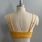 Free People Adella Longline Bralette- Sun- Size Small- NWT Photo 4