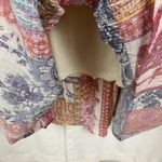 Lane Bryant Pink&Yellow Multi Patchwork Boho Tie Shoulder Midi Dress Sz.22W Photo 11