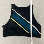 Zella  women's ‎ Black Sports Bra with removable padding. Pre-Loved Good. Size XL Photo 3