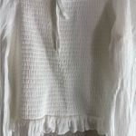 Celebrity Pink  Long Sleeve Smocked Peasant Top Size M Photo 7