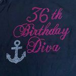 36th Birthday Diva Tank Top 3X Black Photo 2