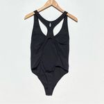 Free People  MOVEMENT Black Open back thong BodySuit/Leotard Size large Photo 3