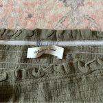 Mustard Seed Olive Green Smocked Skirt Photo 1