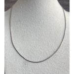Vintage Milor Italy 925 Sterling Silver Snake Serpentine Chain 18” Necklace Photo 7