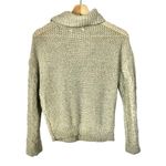 Urban Outfitters  UO Chunky Cable Knit V-Neck Cowl Neck Sweater XS Photo 2