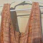 Light pink mini dress with zipper Size M Photo 3