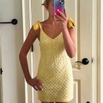 yellow flower sundress Photo 0