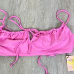 Skatie NEW  X Amber Fillerup Clark Demi Bikini Top in Dahlia Pink Size XL Photo 1