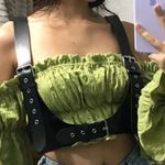 Black Harness Suspender Buckle Bondage New Photo 1