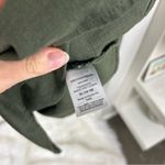 NWT Time + Tru Green Cotton Mini Flutter Shirtdress Size XL Photo 7