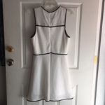 Bleuh Ciel New Women’s  Midi Dress Stretchy Lightweight White Black Size Large Photo 5