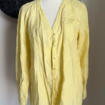 Eileen Fisher  Organic Cotton Button Down Blouse, Size Small Photo 0