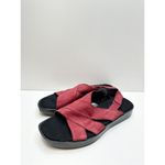 Munro ‎ Sandals Womens Size 8 Red Slingback Open Toe Micah Shoes Photo 2