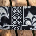 Vera Bradley  Black and White Patterned Clutch Photo 0