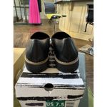 DV Dolce Vita Women's Crisp Lug Sole Black Loafers Size 7.5 Penny Academia Photo 5