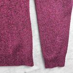 Columbia  XCO Pullover Long V Neck Long Sleeve Burgundy Sweater Womens Size Large Photo 4