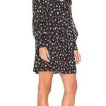 Wildfox Clean Black Fall Floral Mini Dress Photo 0