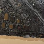 Chico's ELEGANT BLACK BEADED CLUTCH
SILK RIBBON THROUGHOUT CHAIN HANDLES Photo 10